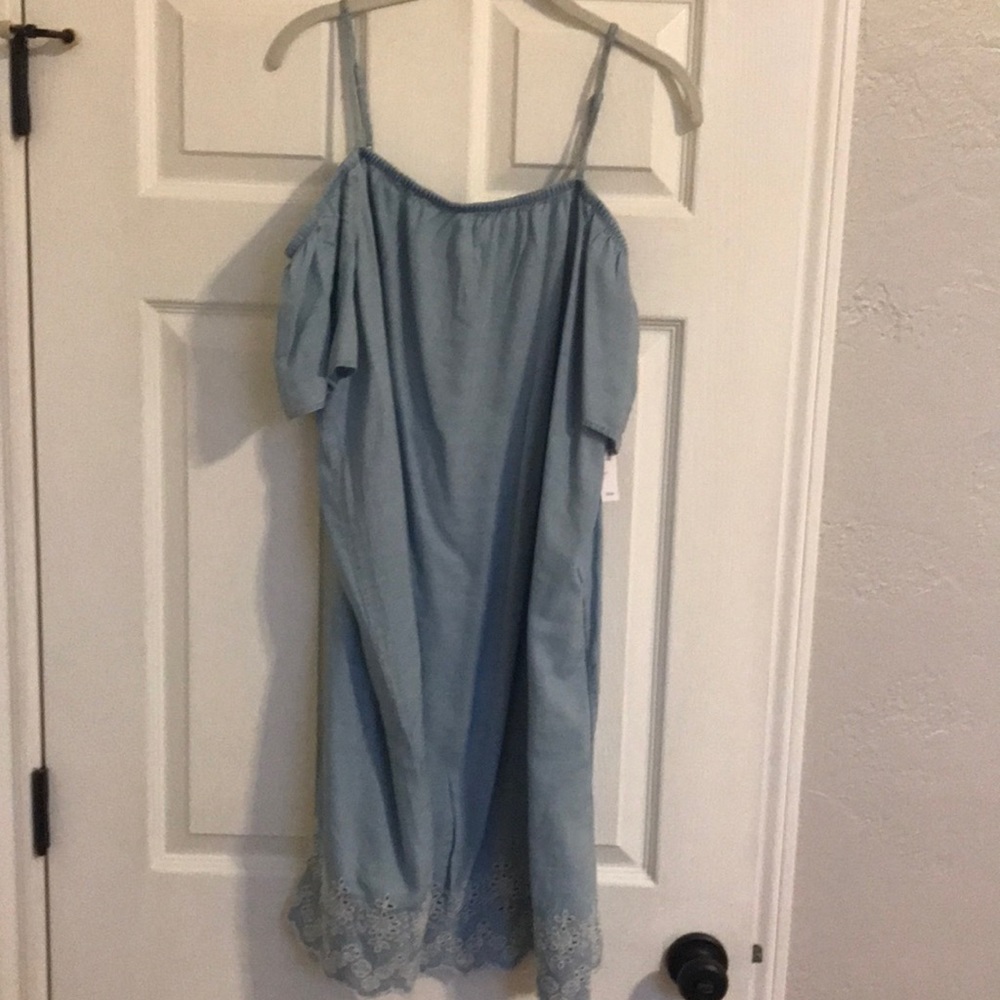 Cold shoulder dress from Old Navy